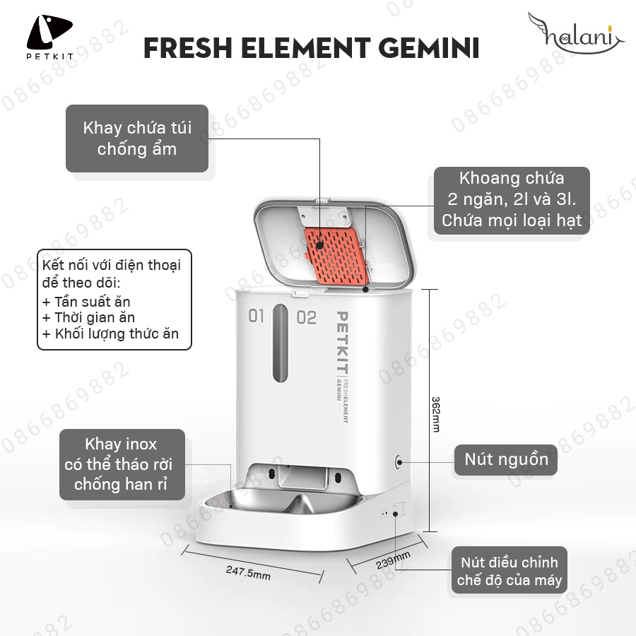 Máy ăn Gemini 2