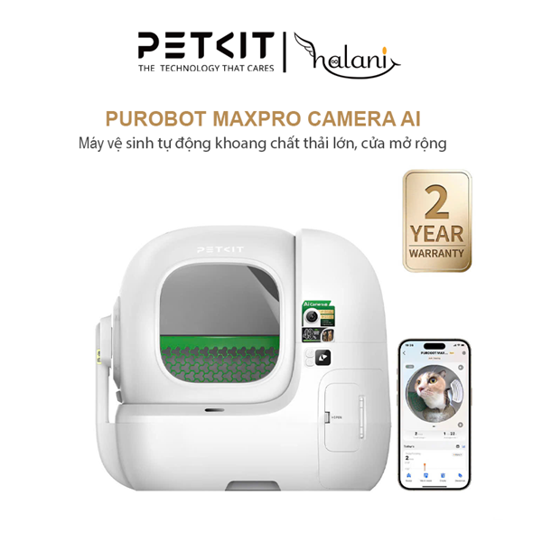 Máy dọn vệ sinh tự động PETKIT PUROBOT MAX PRO 2 (2026)